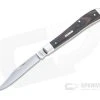 Case Slimline Trapper Smooth Black and Red Micarta Slip Joint Knife 27857