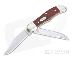 Case Pocket Hunter Two-Blade Smooth Chestnut Bone 28907