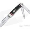 Northfield UN-X-LD #29 Stockyard Whittler 3-Blade Blood Red Jigged Bone