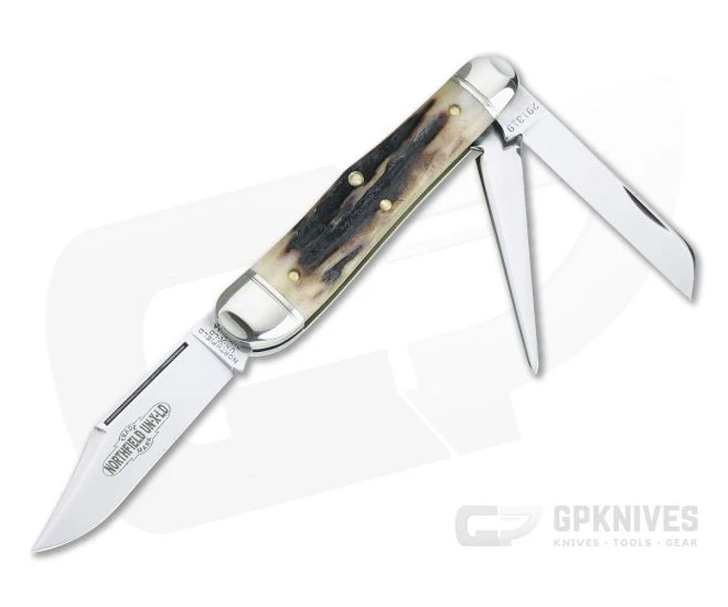 Northfield UN-X-LD #29 Stockyard Whittler 3-Blade Sambar Stag 08
