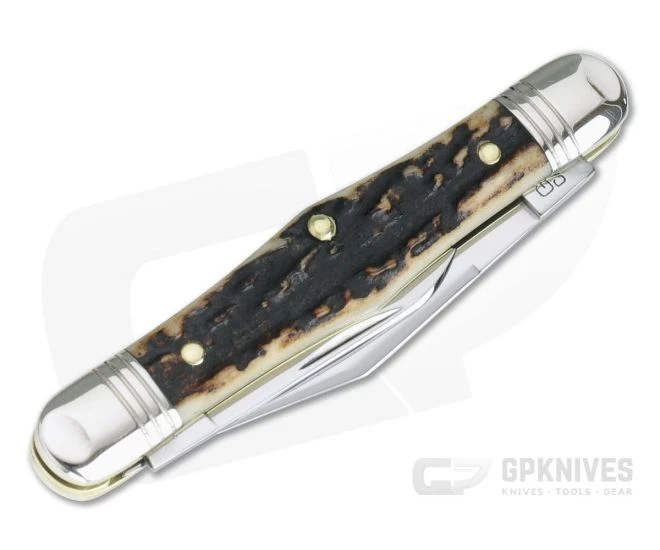 Northfield UN-X-LD #33 Conductor Pen Knife Sambar Stag Slip Joint - Image 2