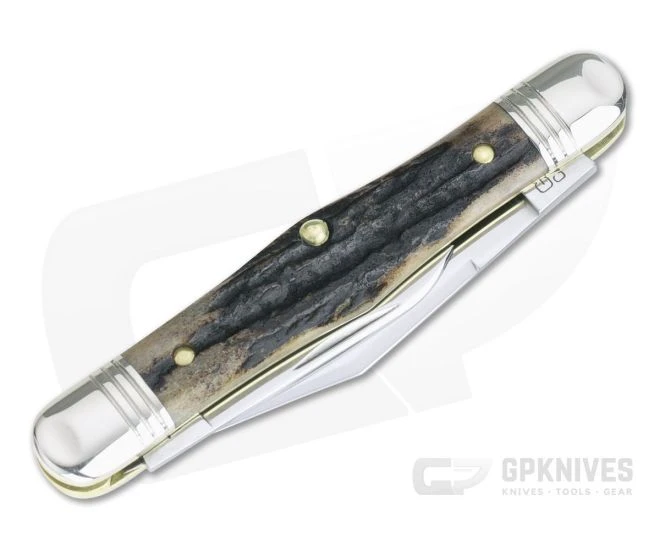 Northfield UN-X-LD #33 Conductor Pen Knife Sambar Stag Slip Joint - Image 2