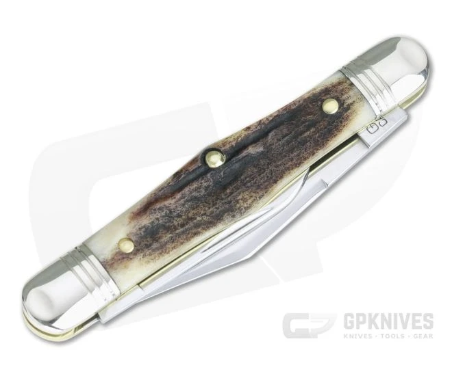 Northfield UN-X-LD #33 Conductor Pen Knife Sambar Stag Slip Joint - Image 2