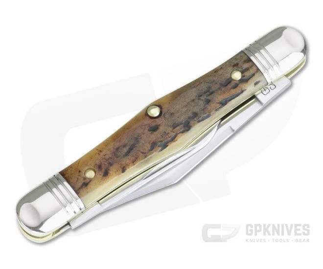 Northfield UN-X-LD #33 Conductor Pen Knife Sambar Stag Slip Joint - Image 2