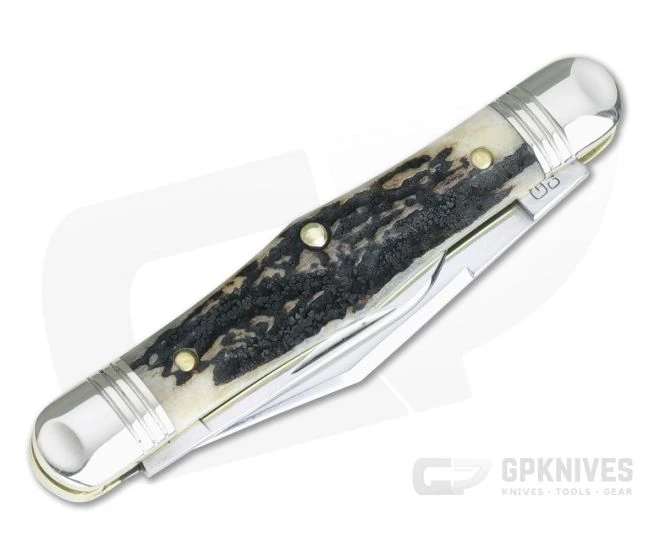 Northfield UN-X-LD #33 Conductor Pen Knife Sambar Stag Slip Joint - Image 2