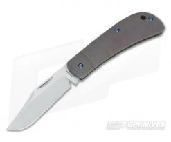 Enrique Pena Custom Lanny's Clip Point Titanium Slipjoint 3475