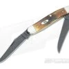 Case Muskrat Damascus Bone Stag Handles 34803