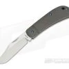 Enrique Pena Custom Lanny's Clip Point Tumbled Bronze Titanium Slipjoint 3571