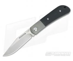 JE Made Slipjoint Stonewashed S35VN Black G10
