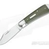 Hiroaki Ohta #107 Clip Point Green Micarta Slip Joint Folder