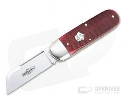 Northfield UN-X-LD #36 Toenail Clipper Blood Red Jigged Bone Slip Joint 363122