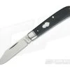 T.A. Davison Custom Black Micarta Satin CPM154 Clip Point Slip Joint