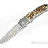 JE Made Loveless New York Special Slip Joint Stag Inlays Bolstered S35VN 3900