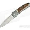 JE Made Loveless New York Special Slip Joint Stag Inlays Bolstered S35VN 3901