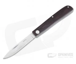 Hiroaki Ohta Knives Light Folder OLF Burgundy Micarta D2 Slip Joint 4006