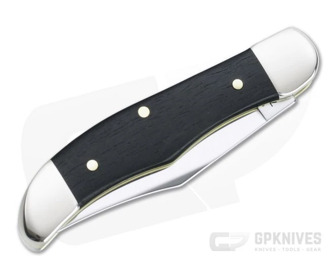 Case Pocket Hunter Smooth Ebony Wood Slip Joint 40196 - Image 2