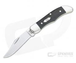 Case Pocket Hunter Smooth Ebony Wood Slip Joint 40196