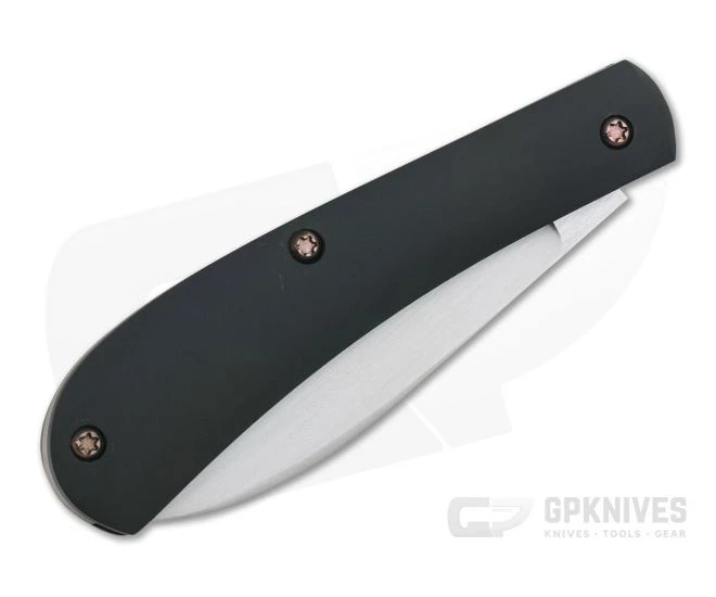 Pepe Jalomo Custom Wharncliffe Trapper Zirconium CPM154 Slip Joint - Image 2