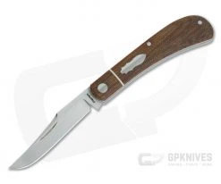 Enrique Pena Custom Lanny's Clip Slip Joint Bolstered Natural Crosscut Canvas Micarta 4259