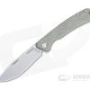 Kershaw Federalist Stonewashed CPM-154 Green Micarta USA Slip Joint Folder 4320