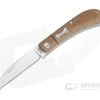 Enrique Pena Custom Wharncliffe Slip Joint Bolstered Natural Canvas Micarta 4331