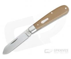 T.A. Davison Custom Coyote G10 Satin CTS-XHP Spear Point Slip Joint 4366