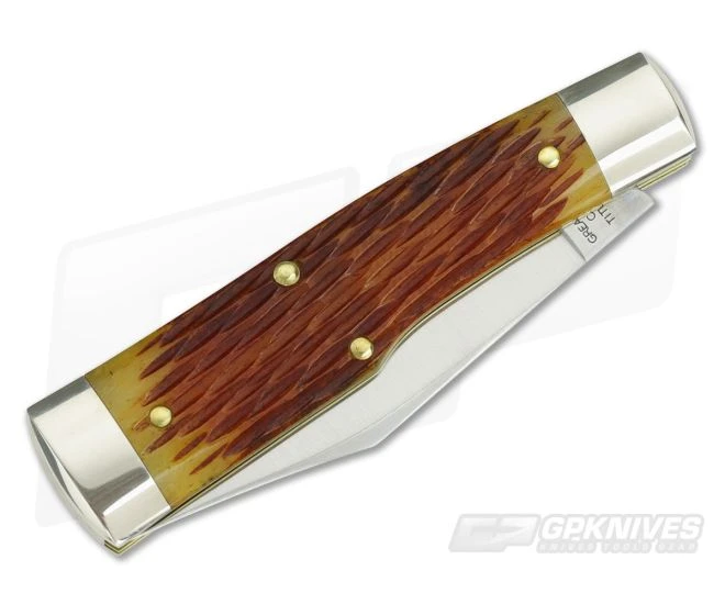 Tidioute Cutlery #44 PPP Buffalo Jack Goldenrod Jig Bone - Image 2