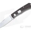 Sakman Knives Rhino Sheepsfoot Satin N690 Burlap Micarta Slip Joint Folder 4582