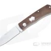 Sakman Knives Rhino Sheepsfoot Satin N690 Natural Micarta Slip Joint Folder 4583