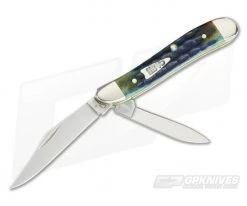 Case Peanut Burnt Indigo Bone Corn Cob Jig 49227