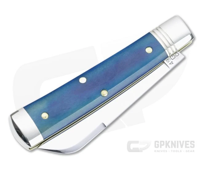 Northfield UN-X-LD #49 Freedom Sheepsfoot Blue Camel Bone Slip Joint 493121 - Image 2