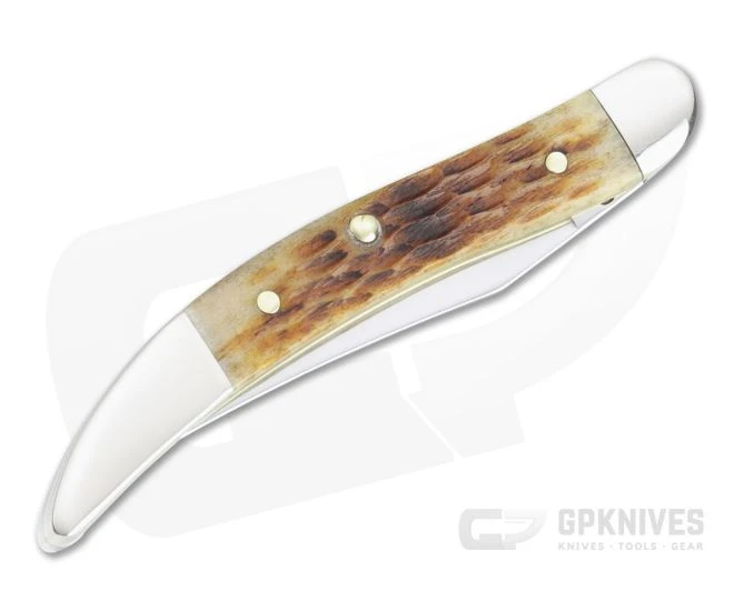 Case Small Texas Toothpick Rogers Corn Cob Jig Antique Bone 52837 - Image 2