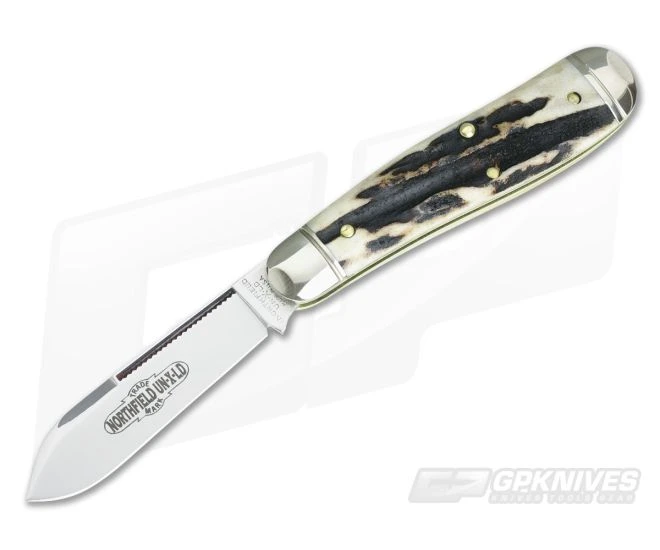 Northfield Cutlery #56 Bird Dog Sambar Stag