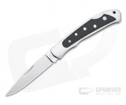 Moki Serapis Polished VG10 Black Micarta MOP Inlaid Lock Back Folder 610BMD