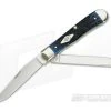 Case Trapper Ocean Blue Peach Seed Jigged Bone Handle 63630