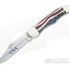 Case Folding Hunter Star Spangled Natural Bone Handle 64130