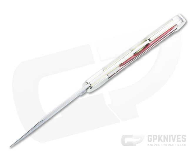 Case Mini Copperlock Star Spangled Natural Bone Back Lock Folder 64141 - Image 3