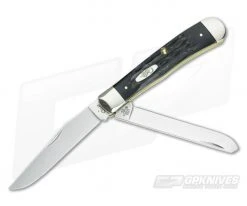 Case Trapper Jigged Buffalo Horn