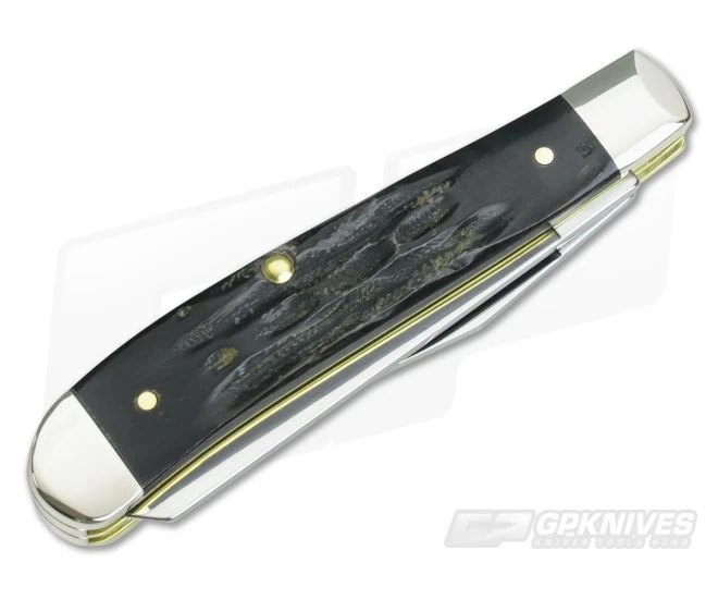 Case Mini Trapper Jigged Buffalo Horn - Image 2