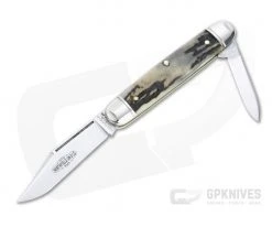 Northfield UN-X-LD #68 White Owl Sambar Stag Slip Joint 681221-08