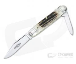 Northfield UN-X-LD #68 White Owl Sambar Stag Slip Joint 681221-10