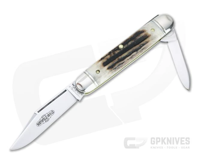 Northfield UN-X-LD #68 White Owl Sambar Stag Slip Joint 681221-10