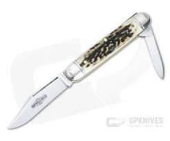 Northfield UN-X-LD #68 White Owl Sambar Stag Slip Joint 681221-11