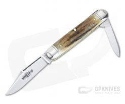 Northfield UN-X-LD #68 White Owl Sambar Stag Slip Joint 681221-14