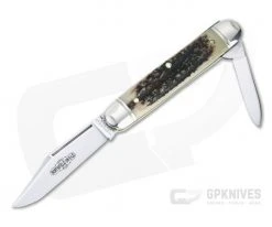 Northfield UN-X-LD #68 White Owl Sambar Stag Slip Joint 681221-15