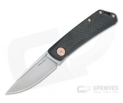 Real Steel Luna Carbon Fiber S35VN Slip Joint Folding Knife 7005