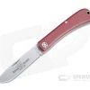 Great Eastern #71 Farm and Field Tool Bullnose Slip Joint Red Linen Micarta