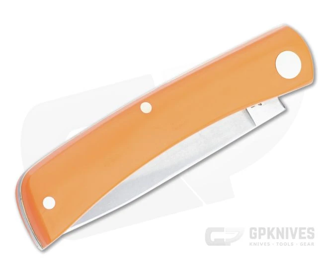 Case Sod Buster Jr. Smooth Orange Synthetic Slip Joint 80502 - Image 2