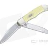 Case Pocket Hunter Two-Blade Smooth Yellow Synthetic 81093