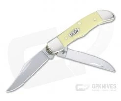 Case Pocket Hunter Two-Blade Smooth Yellow Synthetic 81093
